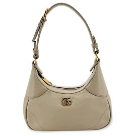 Gucci Aphrodite Leather Large Beige
