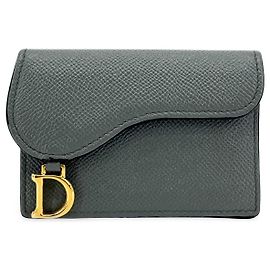 Christian Dior Saddle Lotus Leather Mini Brown