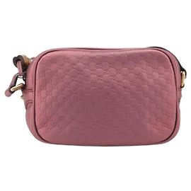 Gucci Sunshine Disco Microguccissima Leather Small Rose
