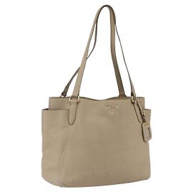 Prada Side Pocket Convertible Vitello Daino Large Beige