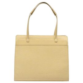 Louis Vuitton Croisette Epi Leather PM Giallo