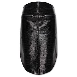 Saia midi Courreges Logo preta Preto