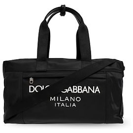 Maletín Dolce & Gabbana negro de algodón Negro