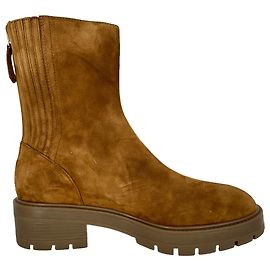 Bottines Aquazzura en daim marron Marron
