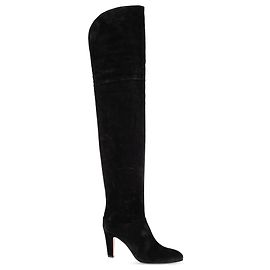 Chloé Bottes à talons en cuir ‘Eve’ Noir