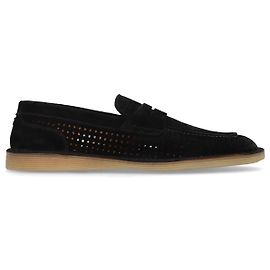 Dolce & Gabbana Wildlederschuhe Typ Loafer Schwarz
