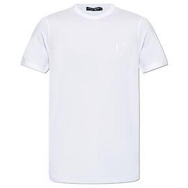Dolce & Gabbana Logo T-shirt White Cotton White