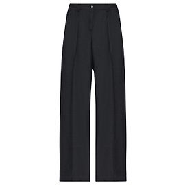 Dolce & Gabbana Wool trousers with creases Grey