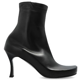 Bottines Balenciaga x Scholl en cuir noir Noir