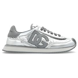 Dolce & Gabbana Chaussures de sport "DG Cushion" Argenté Métallisé