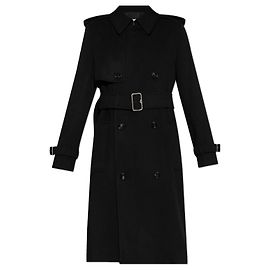 Burberry Black Cashmere Coat Black