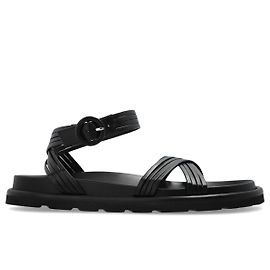 Sandali Gianvito Rossi in pelle nera Nero