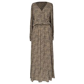 Zadig & Voltaire Leopard Maxi Dress in Multicolor Viscose Multiple colors