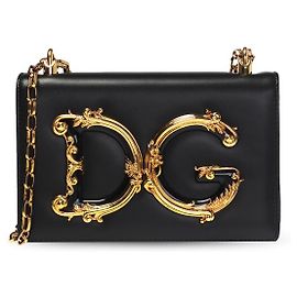 Dolce & Gabbana Borsa a tracolla DG per ragazze Nero