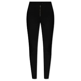 Alaïa Pantalon taille haute Noir