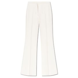 Givenchy Pantalones de pernera acampanada y pinzas Blanco Crudo