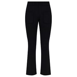 Pantaloni a coste Courreges Neri Nero