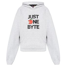 Hoodie de algodão cinza Coperni x Disney Cinza