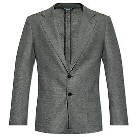 Dolce & Gabbana Grey Wool Blazer Grey