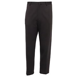 Pantaloni eleganti Loewe in viscosa marrone Marrone
