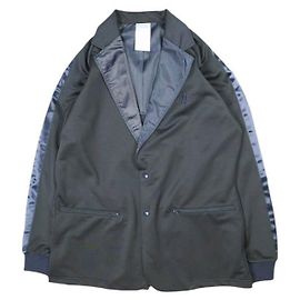 Autre Marque GDSS SMOKING JACKET Casaco de Poliéster Azul Azul marinho