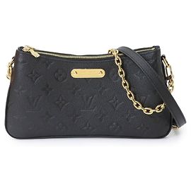 Sac à main Louis Vuitton Monogram Empreinte Pochette Liv Noir