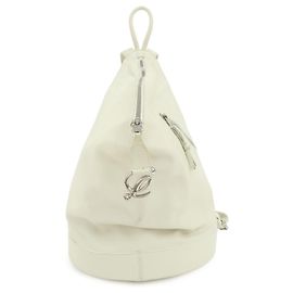 Loewe Anton Sling Leather Small Branco