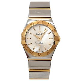 Relógio Feminino Omega Constellation Two-Tone Escovado Outro
