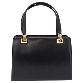 Gucci Vintage Leather Medium Preto