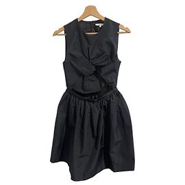 Carven Kleid schwarz T.36 Schwarz