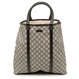 Sac cabas vertical Gucci GG Supreme Joy Beige Beige