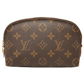 Necessaire PM Monogram Louis Vuitton castanho Marrom