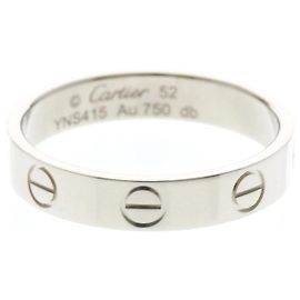 Cartier Mini Love Ring in Weißgold (18K) Silber