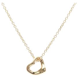 Autre Marque Collier Tiffany Open Heart en or rose (18K) Doré