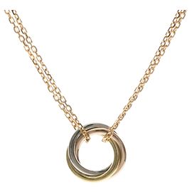Collar Baby Trinity Cartier Dorado