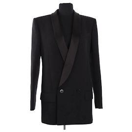 Blazer preto de lã Givenchy Preto