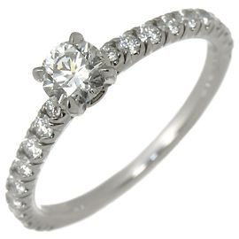 Cartier Solitärring aus Platin Andere