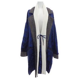 Louis Vuitton Wool Coat Blue