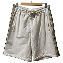 Pantaloncini in cotone Gucci Beige Altro