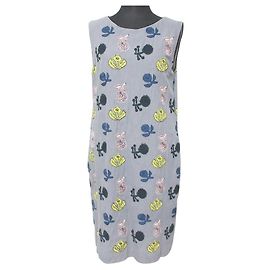 Autre Marque mina perhonen quartet embroidered dress Brown
