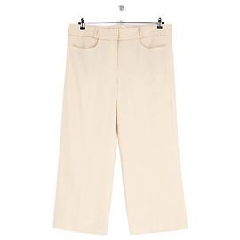 Ba&Sh Pantalon en coton beige Beige