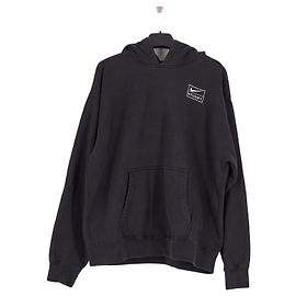 Sweat à capuche Nike noir en coton Noir