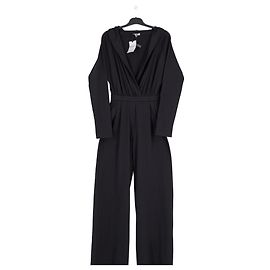 Autre Marque Macacão de algodão preto Preto