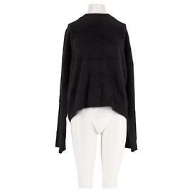 Autre Marque Pull en laine noir col rond SOPHIE SCHNOOR Noir