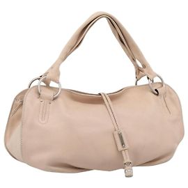 Céline CELINE Bittersweet Tote Bag Leder Beige Silber Andere