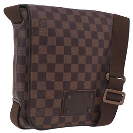 LOUIS VUITTON Damier Ebene Brooklyn PM Shoulder Bag N51210 LV Autre