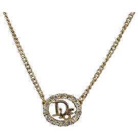 Collier Christian Dior Métal Doré Autre