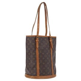 LOUIS VUITTON Monogram Bucket GM Shoulder Bag M42236 LV Altro