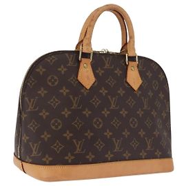 LOUIS VUITTON Monogram Alma Hand Bag M51130 LV Autre