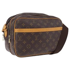 LOUIS VUITTON Monogram Reporter PM Shoulder Bag M45254 LV Outro